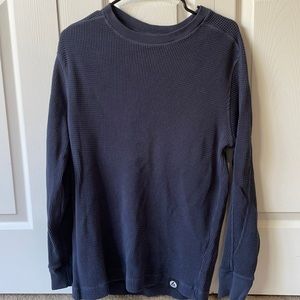 Men’s American Giant waffle crew neck sweatshirt